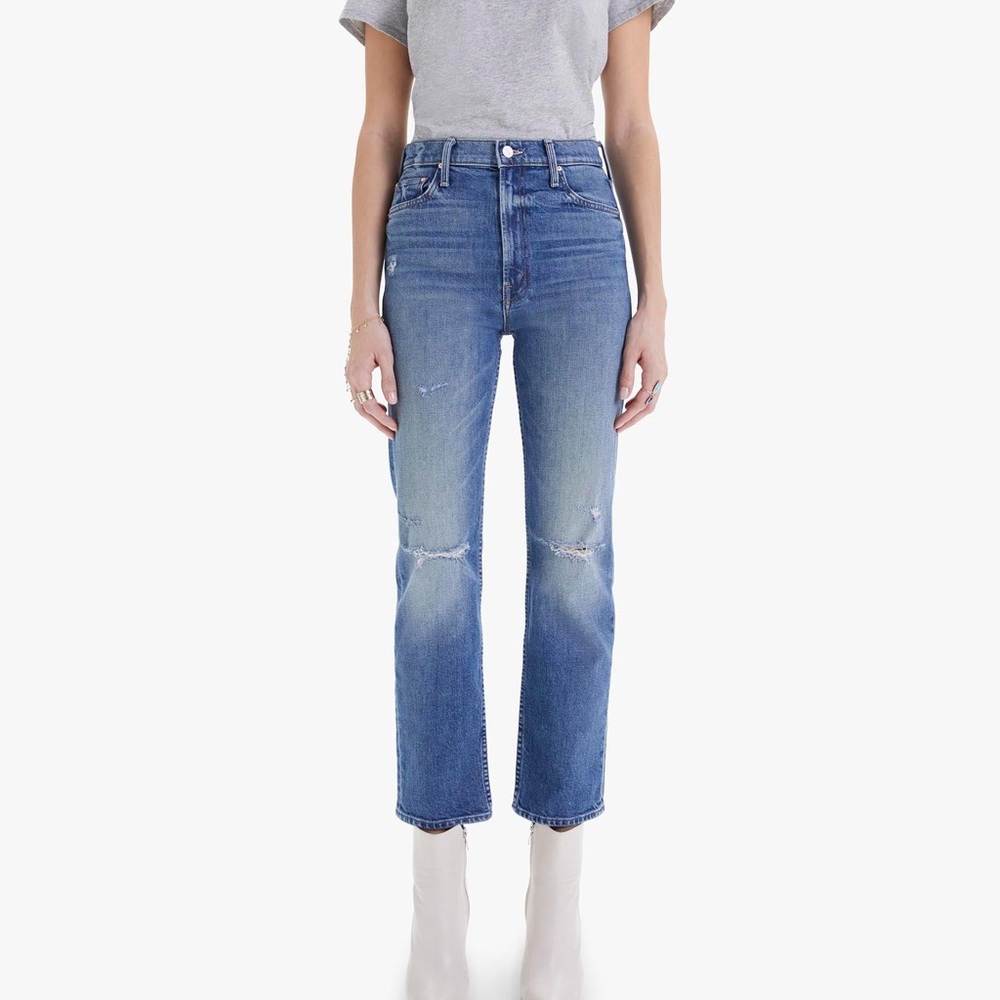 Mother High Waisted Rider Ankle 25